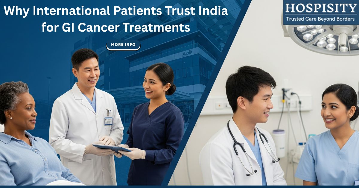 Infographic showing cost of GI cancer surgery in India