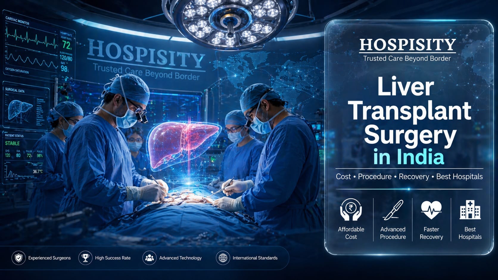 Liver Transplant Surgery in India - 2026 | HOSPISITY