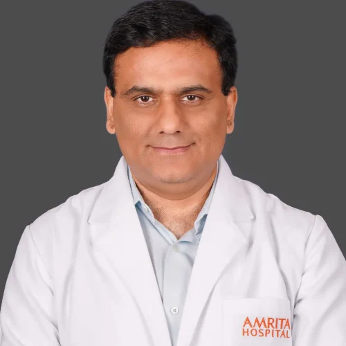 Dr. Anil Sharma from amrita hospital with hospisity